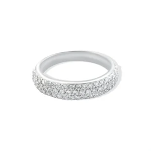 انگشتر زنانه گرد - انگشتر - سفید - GW01000175