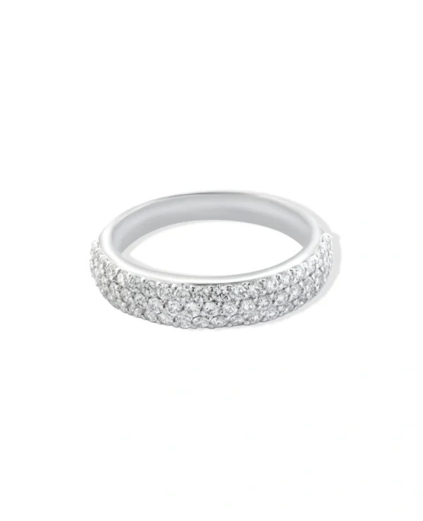 انگشتر زنانه گرد - انگشتر - سفید - GW01000175