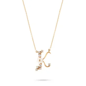 گردنبند دخترانه - گردنبند - رزگلد - GW01000462