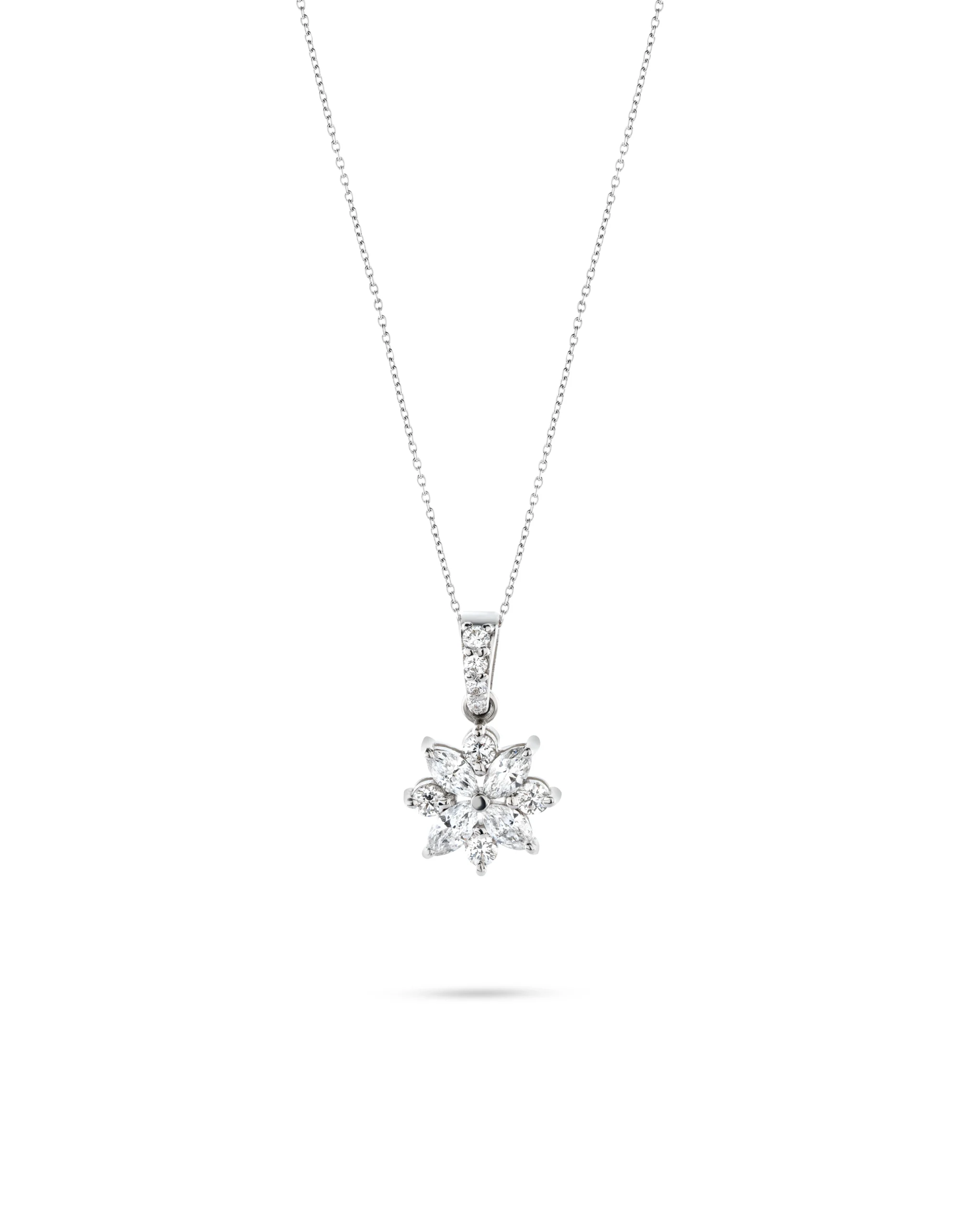 گردنبند دخترانه - گردنبند - سفید - GW01000479
