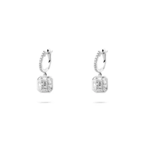 گوشواره امرالد گرد و باگت - گوشواره - سفید - زنانه - GW01001433