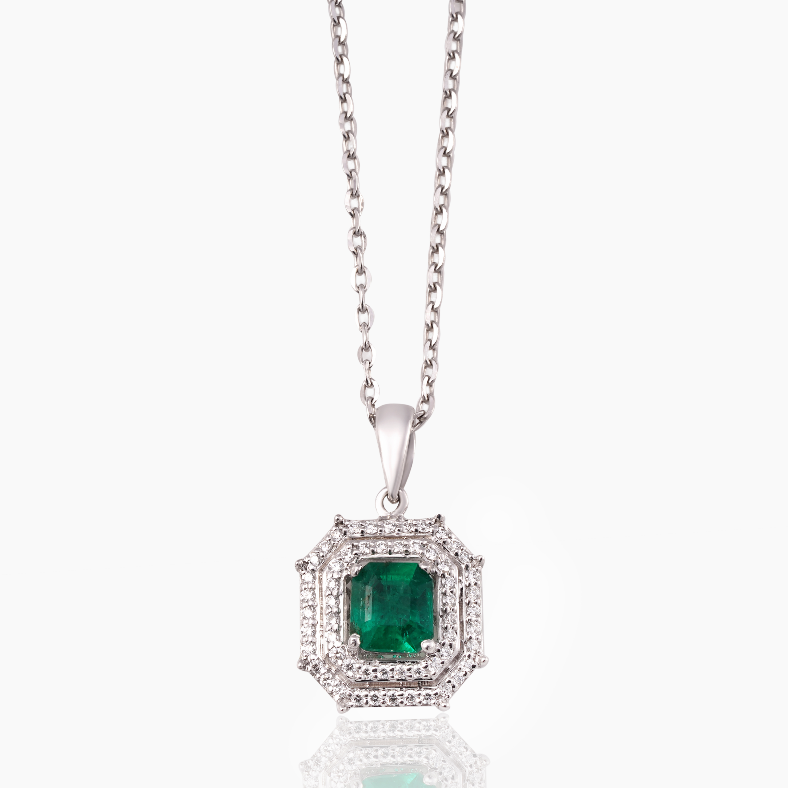 مدال زمرد - مدال - سفید - زنانه - GW03001872