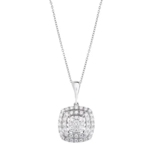 گردنبند گرد - گردنبند - سفید - GW05001420